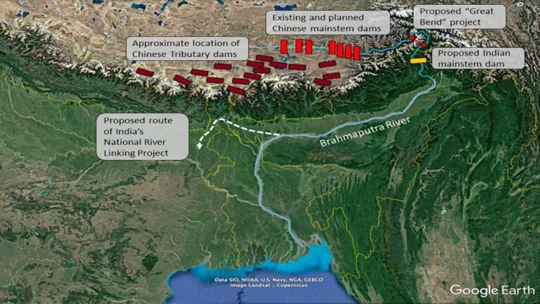 India Raises Concerns Over Brahmaputra Dam and Aksai Chin Counties