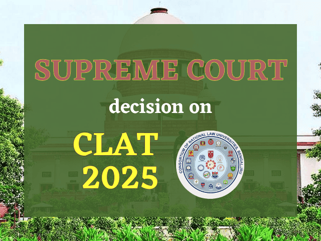 Supreme Court Transfers CLAT 2025 Petitions to Delhi High Court Image