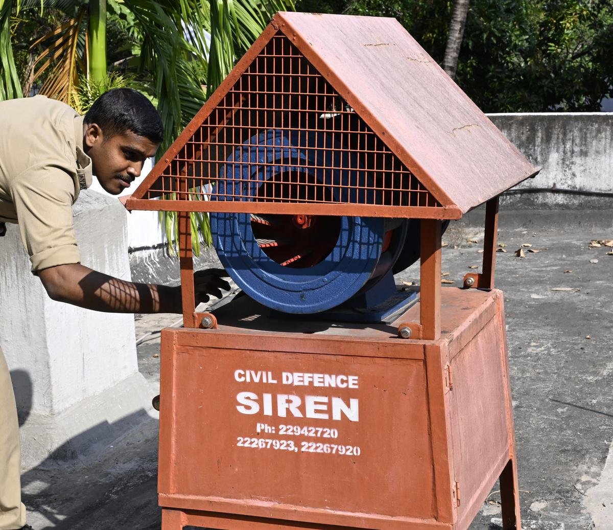 Civil Defence Drill in India