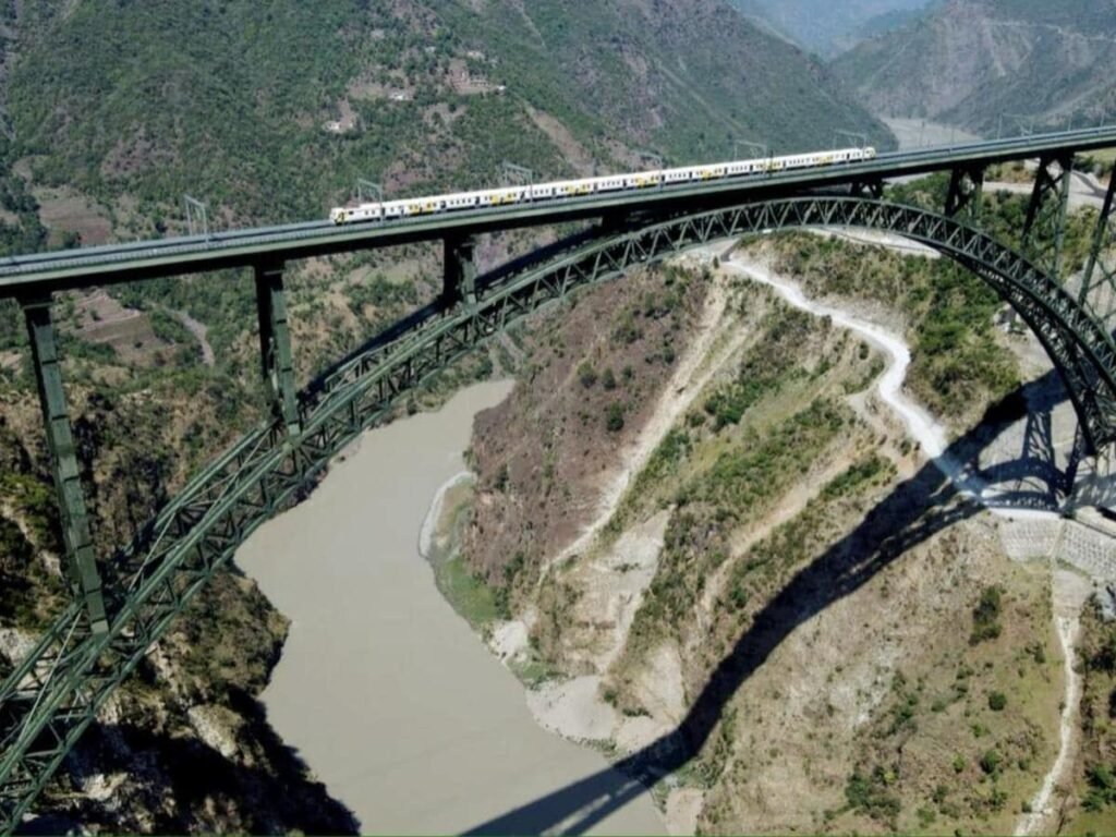 The Train to Kashmir: USBRL & Chenab Bridge